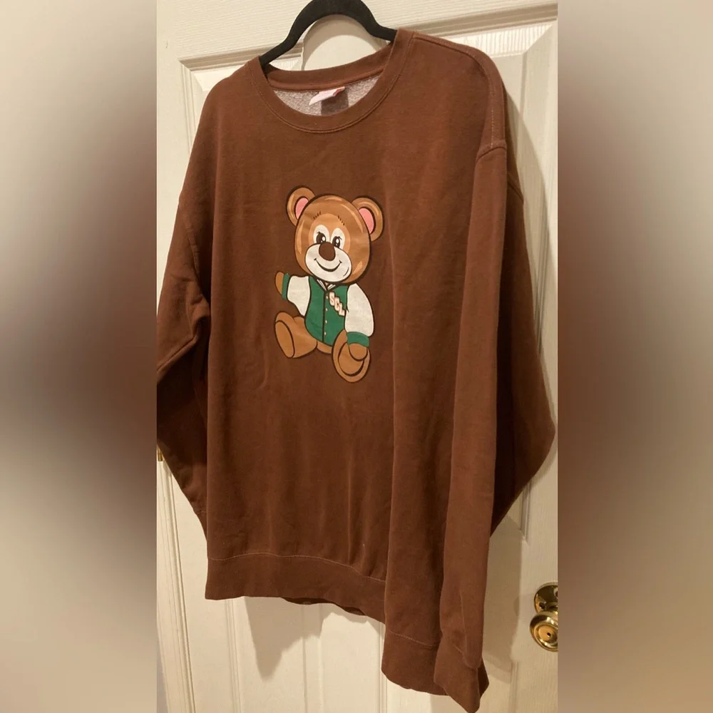 Stoney Clover Lane Teddy Bear Sweatshirt Letterman SCL Jacket WM
Old School SZ L - Picture 12 of 12
